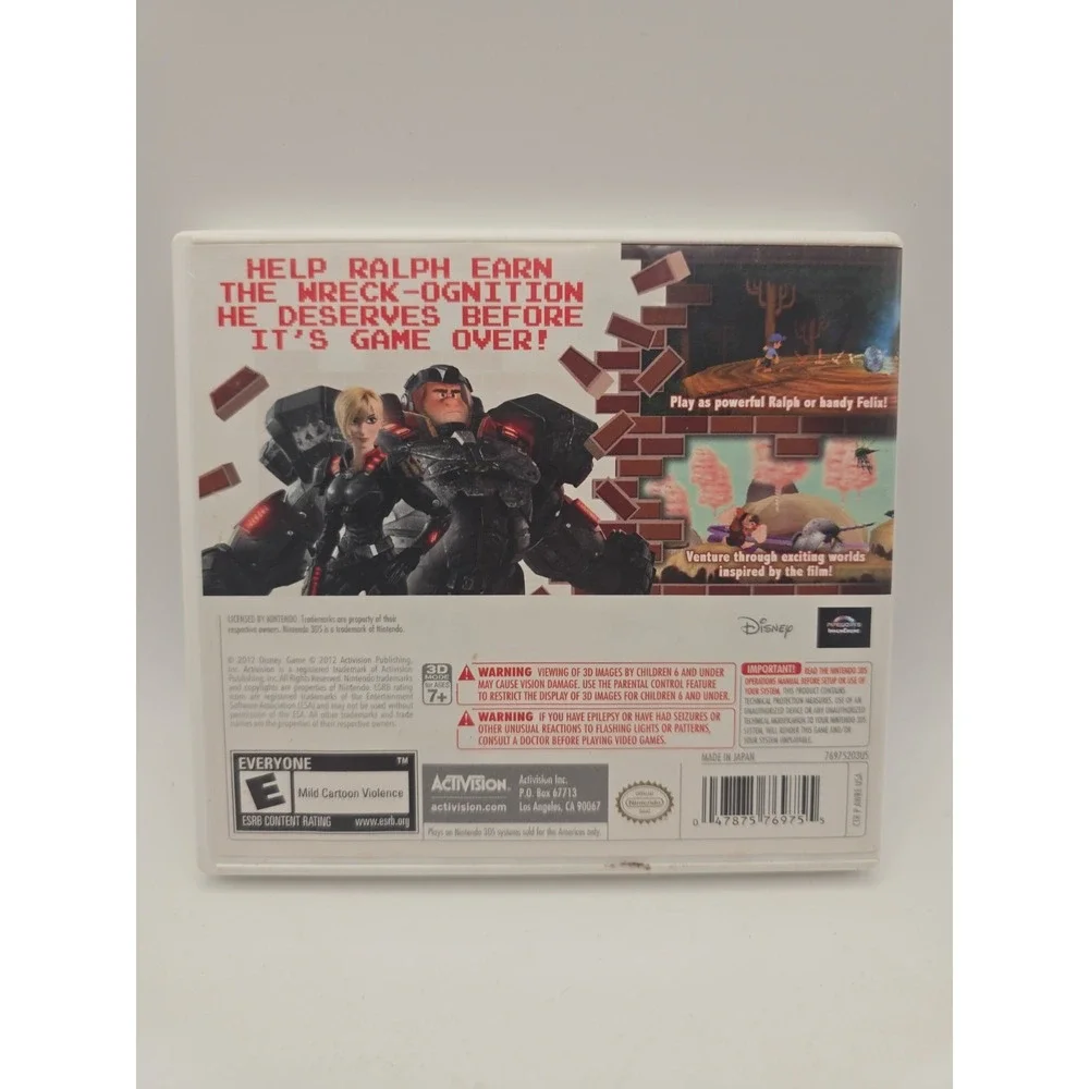 Wreck-It Ralph (Nintendo 3DS, 2012)